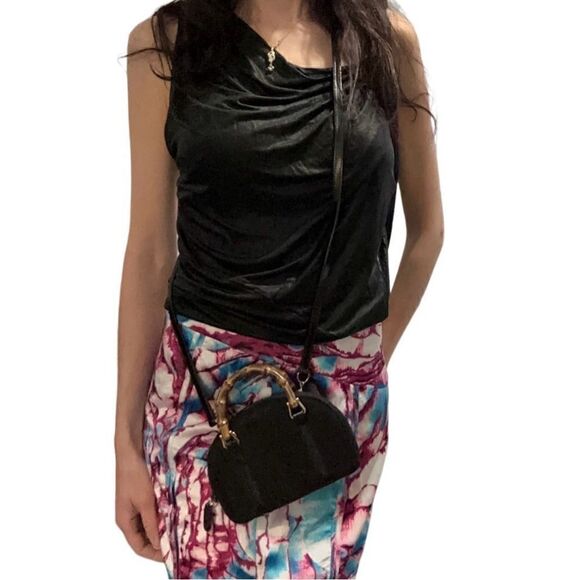 Gucci mini bag with bamboo handle and strap - Picture 2 of 16